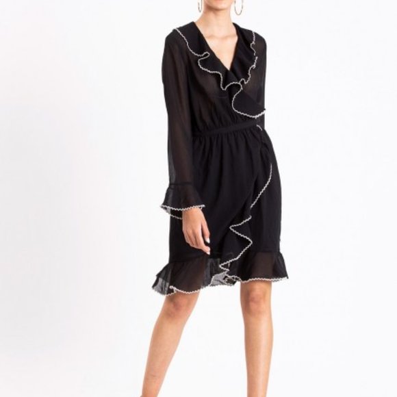 Scotch & Soda Wrap Dress - Picture 1 of 5